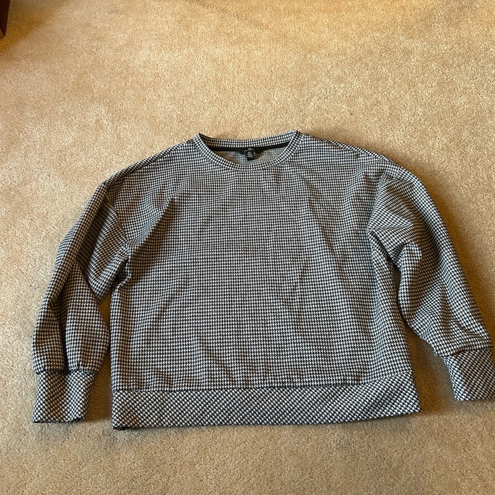 Jules & Leopold Houndstooth Sweater